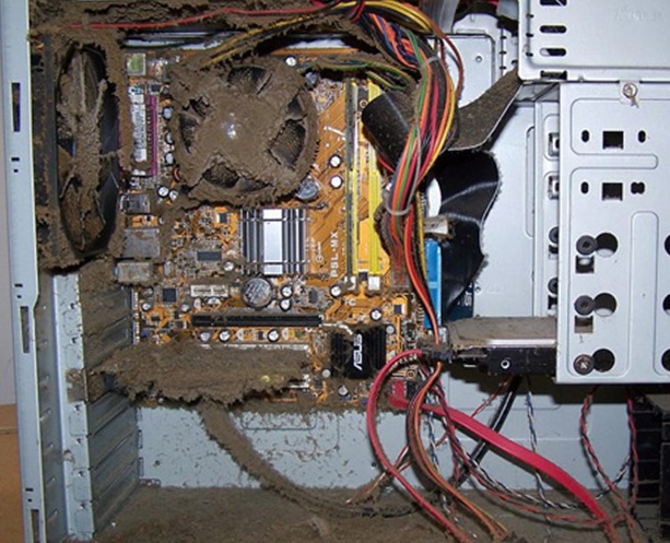 Dust Inside A Computer